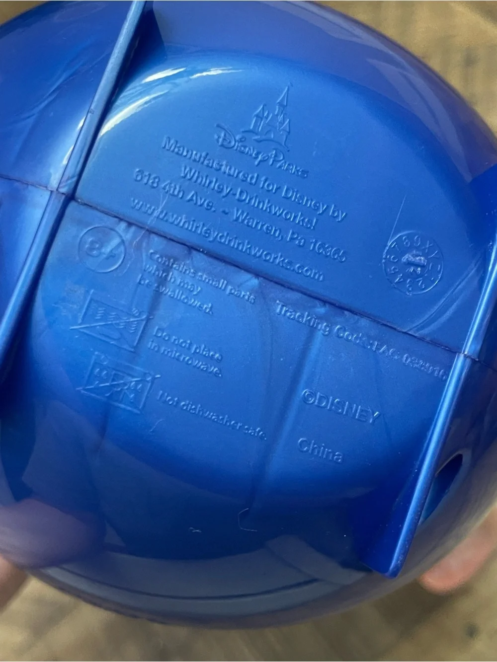 Walt Disney World 50th Anniversary Mickey Mouse Blue Balloon Popcorn Bucket